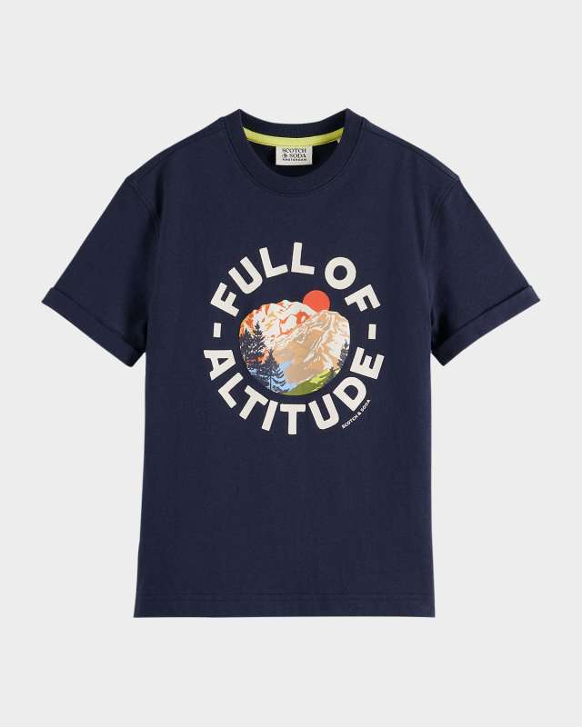 Boy's Artwork Graphic-Print T-Shirt, Size 4-12